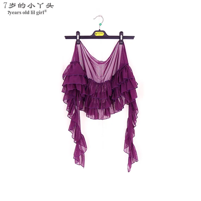 Transparent thin Tribal belly dance hip over scarf BLL04