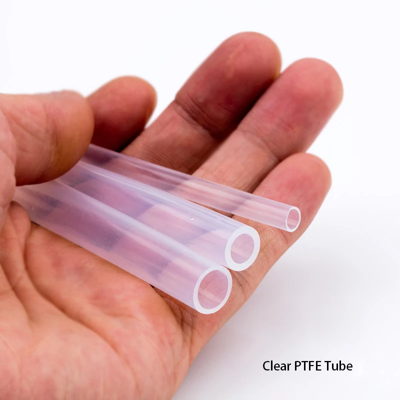 Clear PTFE tube pipe 5x7 6x8 7x9 8x10 10x12 12x14 mm 1/8 1/4 3/8 1/2 inch PFA 3D printer Nozzle feed food grade FEP F46