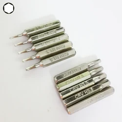 New CR-V Hex Bit Set Includes H0.7,H0.9,H1.0 H1.3,H1.5,H2.0,H2.5,H3.0,H3.5,H4.0 4mm Hex Micro Bits, 10pcs/lot