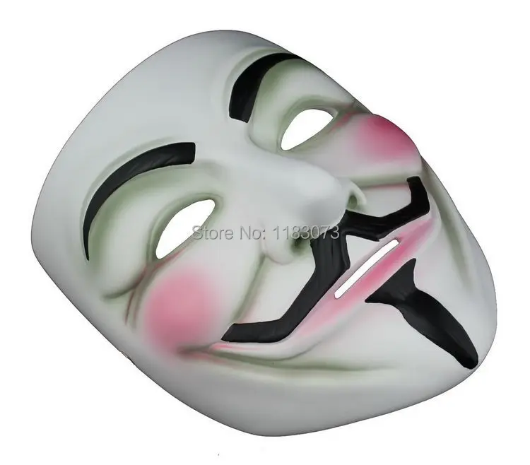 Halloween Movie Guy Fawkes Mask Cosplay Face V Mask For Vendetta Anonymous Mascara Resin Masks Party Masquerade Fancy Costume