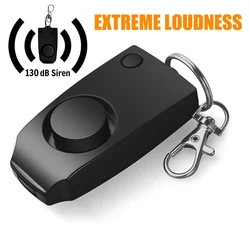 Anti-rape Device Alarm 130dB Safe Sound Emergency Attack Self-defense Keychain Personal Alarm