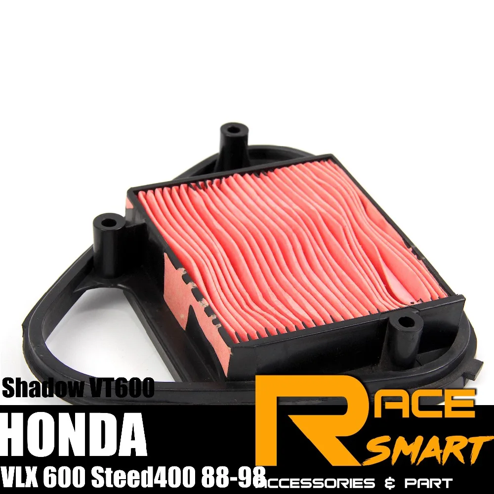 For HONDA Shadow VT600 VLX 600 Steed400 1988- 1998 VT-600 VLX Motorcycles Air Filter Intake Cleaner Clean System Accessories New