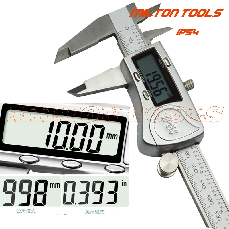 

High Accuracy IP54 Waterproof Digital Caliper 0-150mm 6inch electronic Vernier Caliper Measuring tool 0.01mm