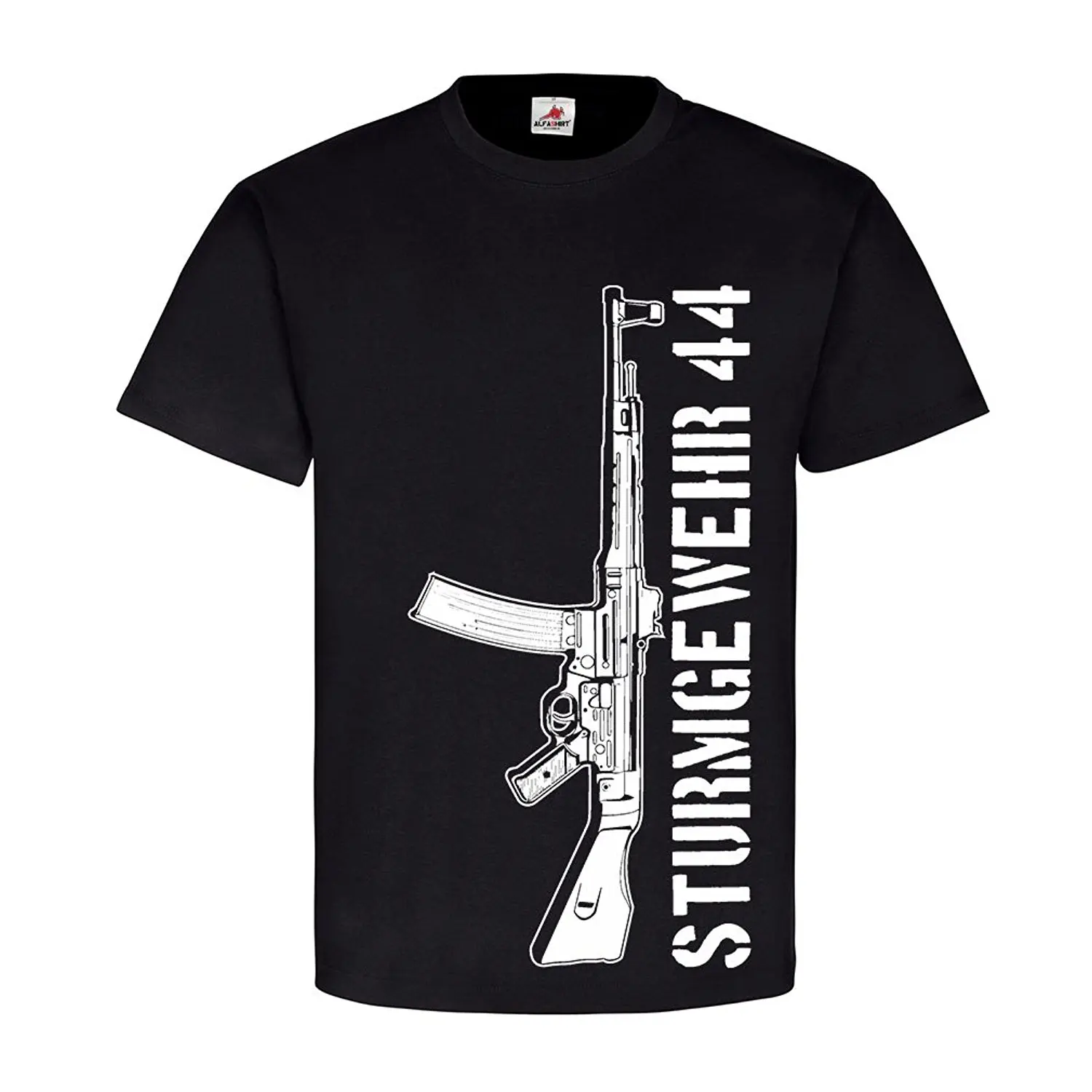 Hot 2019 Summer Men Short Sleeves T Shirt Sturmgewehr 44 Assault Rifles Gun German Armed Forces Military Unit Design At Shirt