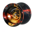 Negro, dorado, rojo