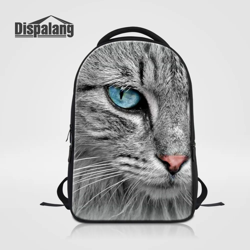 

Dispalang Brand Laptop Backpack Cat Dog Print Men's Travel Bags Multifunction Womens Rucksack Oxford School Bags For Teenagers