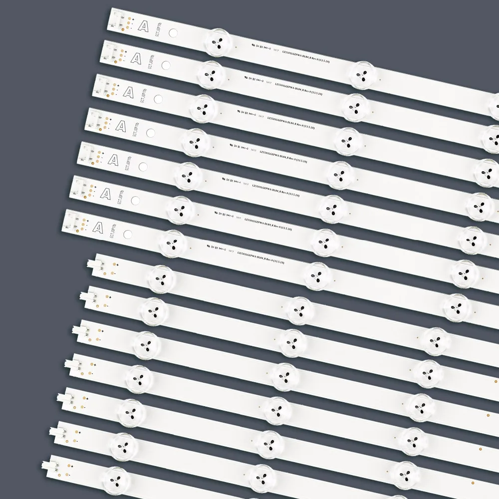 14PCS nouveau 55 pouces 12LED BANDE POLA2.0 POLA 2.0 LZ5501LGEPWA-DL84-R 55LN5400 55LN5200 55LA620V 55LN549C 55LA6200-CN 55LN5400-CN