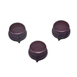 3 X Genuine DAKA WARE 1470 Oxblood manopole per Klon Centaur Overdriver effetti per chitarra pedale vite