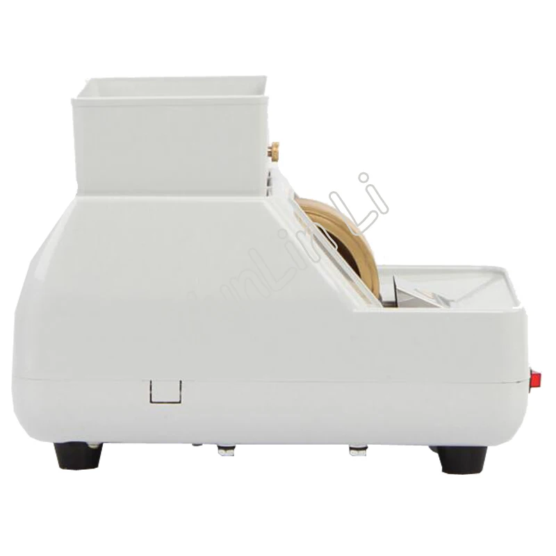 Edger de lente manual 50hz, suporte de roda dupla, moinho manual, processamento óptico, moedor áspero, fino e em forma de v, máquina de moer CP-7-35WV