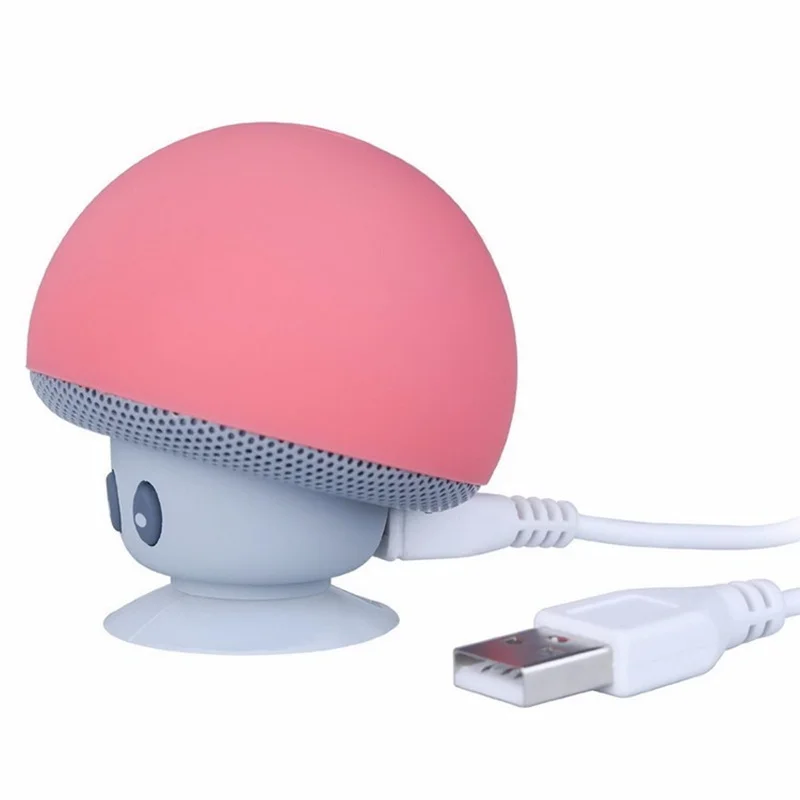 Cdragon New Mini Speaker  Mushroom Shape Loudspeaker Super Bass Stereo Subwoofer Music Player For Mobile Phone