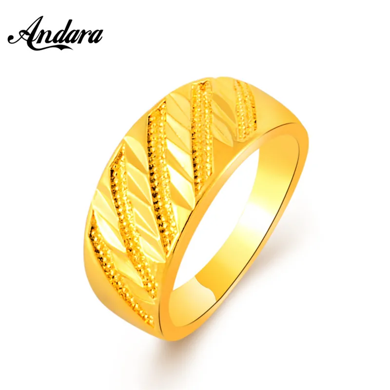 Super Cheap Fashion GP Gold Color Round Ring For Women Men New Gold Finger Ring Jewelry Top Quality Free Shipping JR063