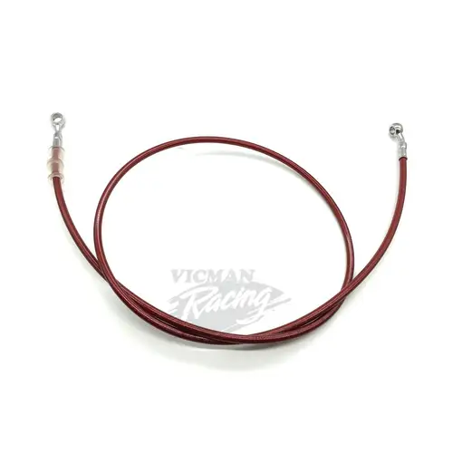 Motorcycle Dirt Bike Braided Brake Hose Line Steel Brake Cable Hydraulic Banjo Pipe 400mm-1500mm for Motorcycle Universal Racing - Image 5