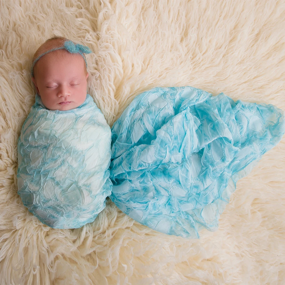 Soft 120x100CM Newborn Photography Accessories Kid Wrap Shooting Studio Baby Photo Shoot Prop Little Infant Swaddling