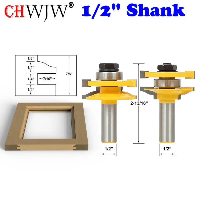 Ogee Rail & Stile Matched Set w/ 2 3/8