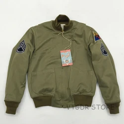 Bob Dong Fury Tanker Patch Jacket Men's Vintage US Army Military Winter Wool Coat