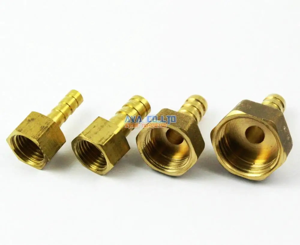 10 Pieces Brass Female 1/2