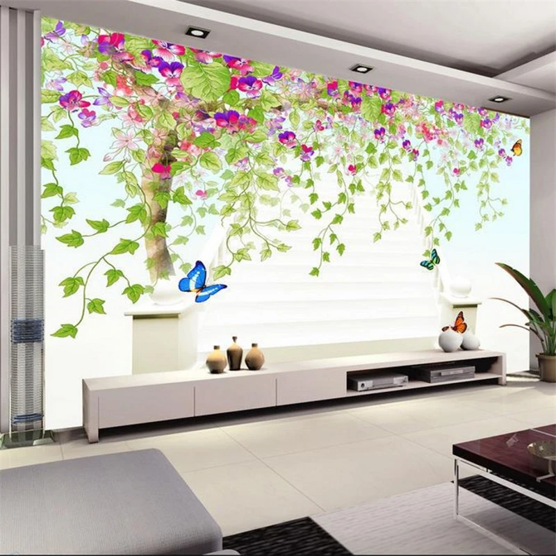 

beibehang Customize size High Quickly HD mural 3d dream seiling limew europe papel de parede wallpaper for walls 3 d wall paper
