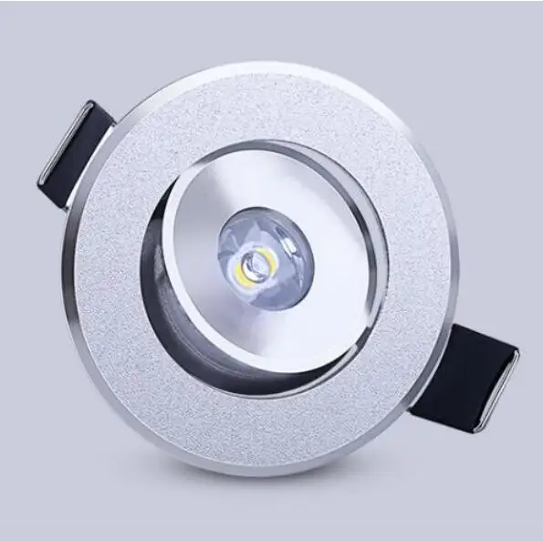 1W 3W MINI Round High Power LED Recessed Ceiling Down Light Lamps LED Downlights for Living Room Cabinet Bedroom