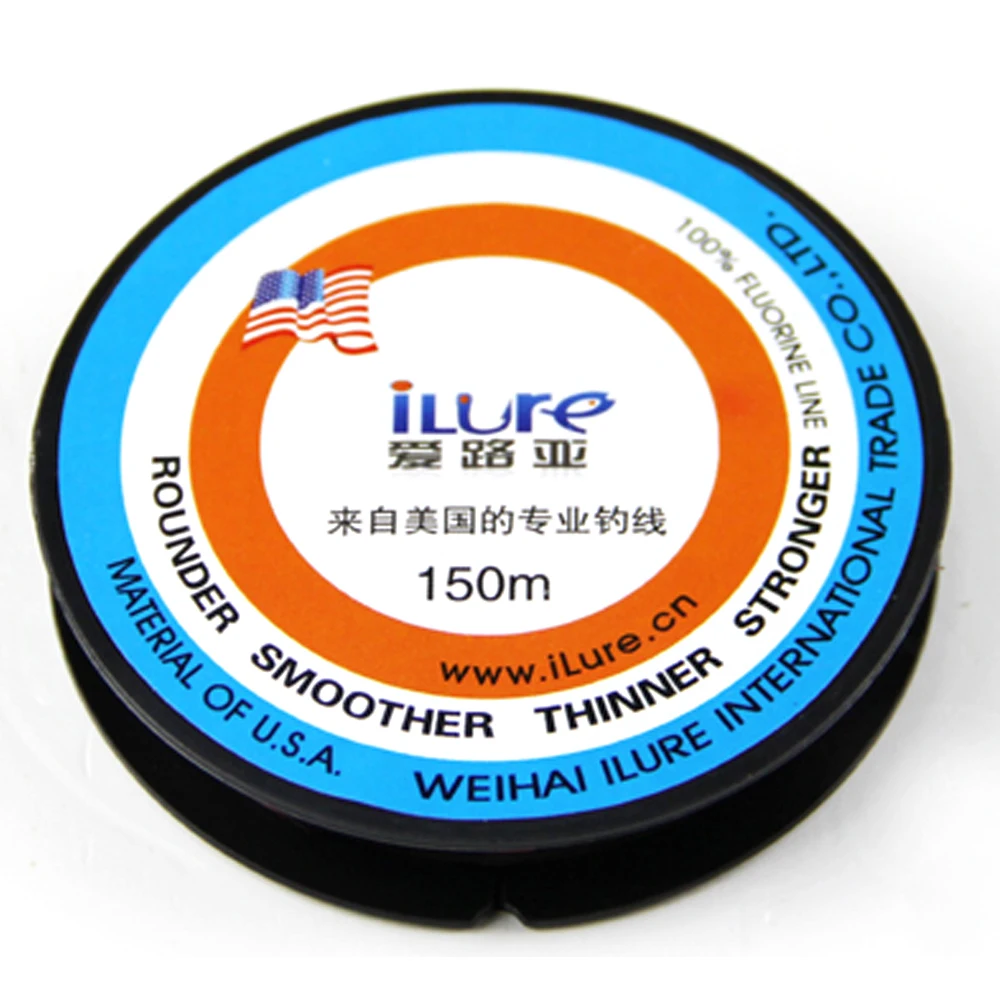 iLure 150m Fluorocarbon Line 3Color Carp Wire Winter Ice Fishing Line Stronger Monofilament Japan linha de pesca fluorocarbon