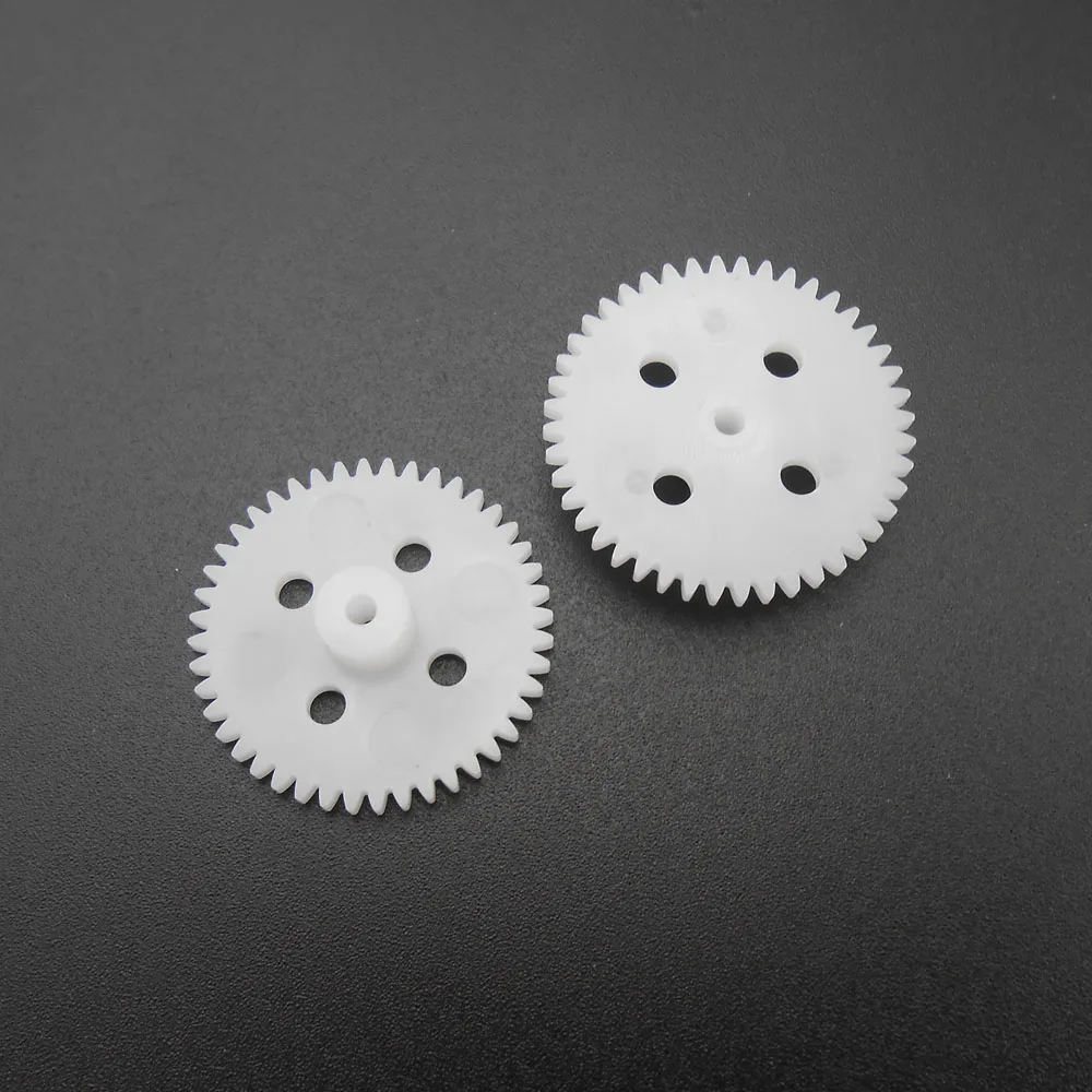 20 개/몫 0.5M 44T 2A 플라스틱 스퍼 기어 0.5 계수 T = 44 조리개: 2mm 1.95MM 꽉 피팅 44 치아 6MMX23MM 기어 NEW *FD861