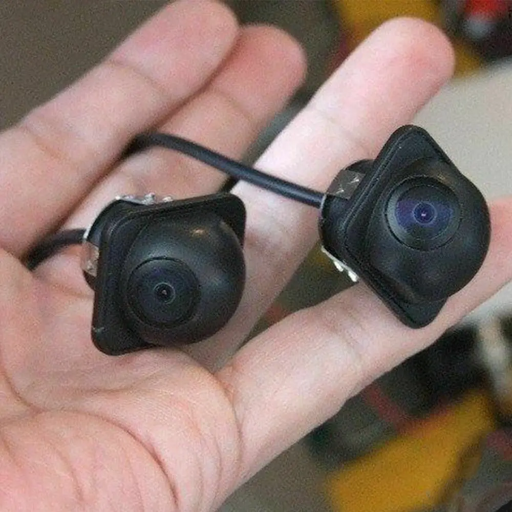1 set Car Night Vision Safe Parking Accessories Side Mirror Blind Zone Camera Rear View Camera Waterproof Mini Camera