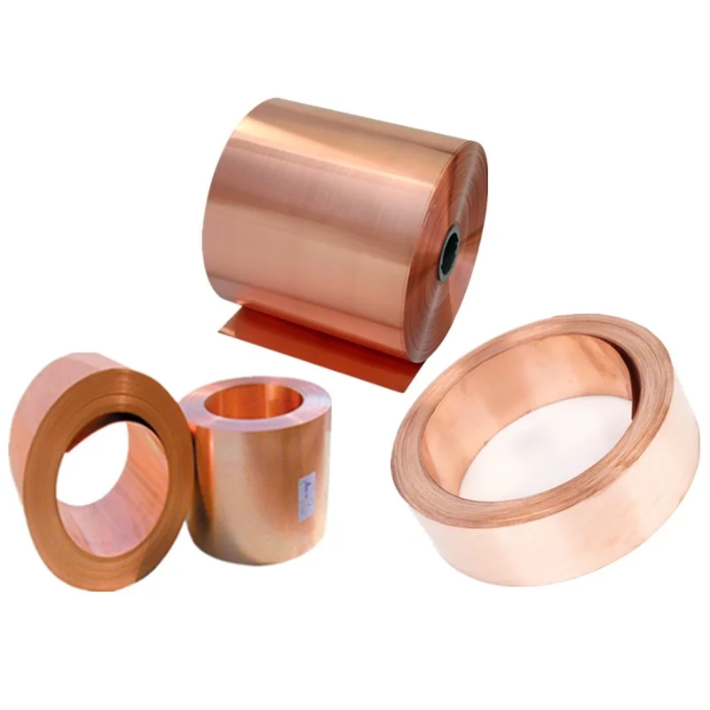 

Copper Strip Thick 0.01/0.02/0.03/0.05/0.1/0.2/0.3/0.5/1.0*W100MM Double sided Conductive Roll Red Copper Sheet Copper Foil T2