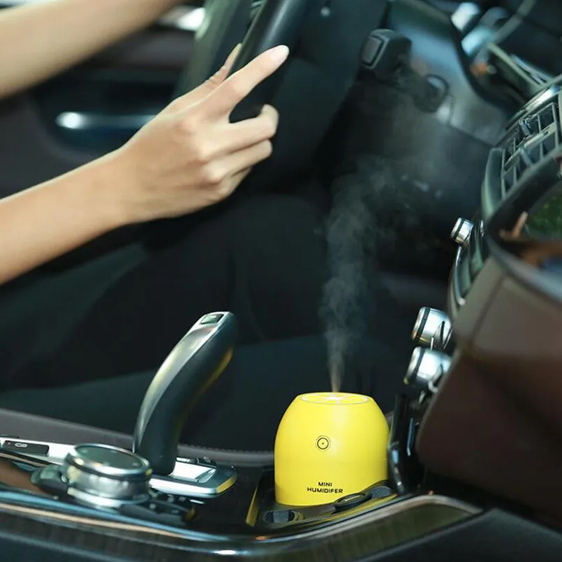 THANKSHARE USB Essential Oil Diffuse Portable Mini Humidifier for Home Lemon Aroma Diffuser Umidificador Aromatherapy for Car