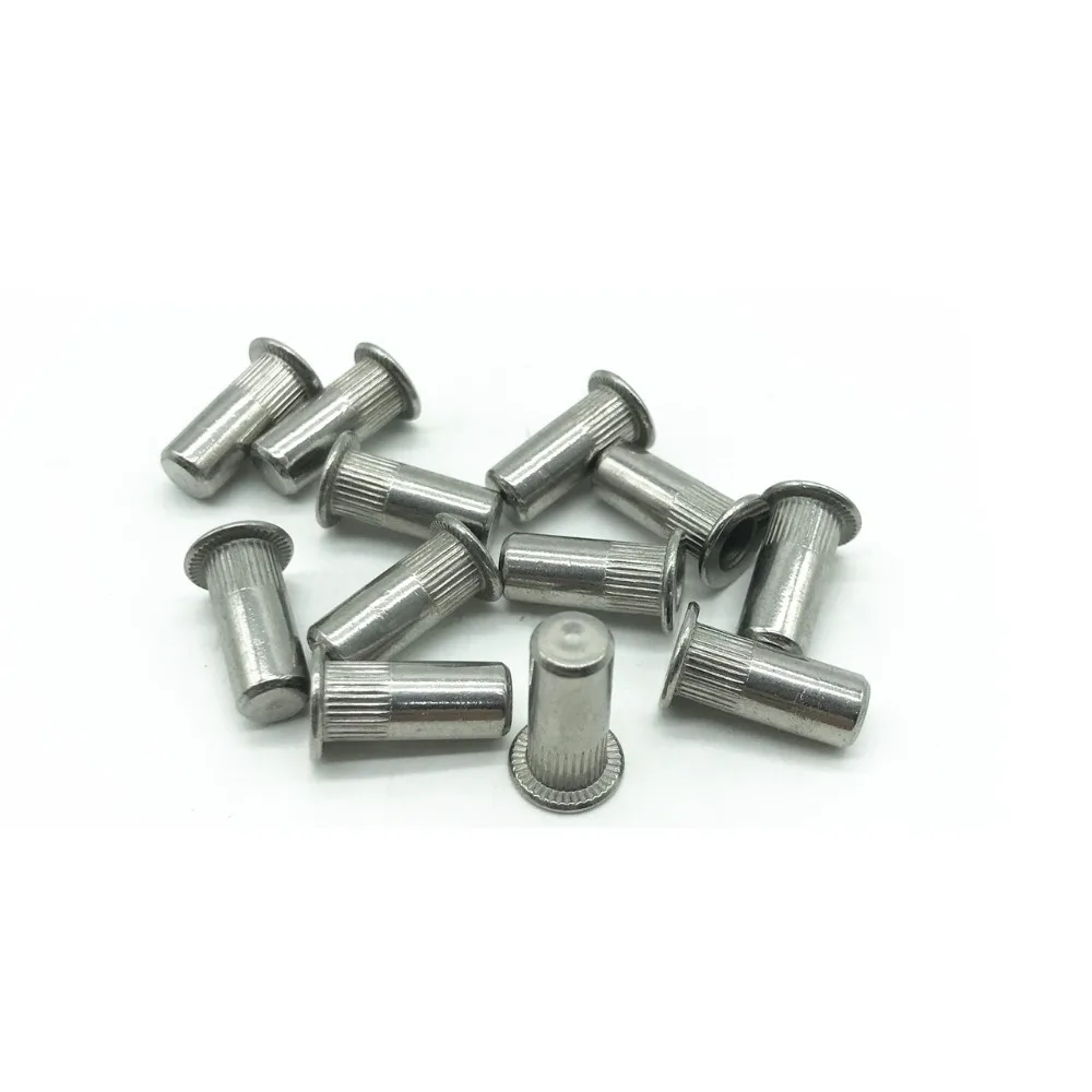 50pcs Stainless Steel Rivet Nut Sealed Insert Nut Blind Rivet Nut Enclosed Rivet Nut M4 M5 M6 M8 M10