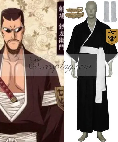 

Bleach 7th Division Lieutenant Iba Tetsuzaemon Cosplay Costume E001