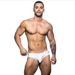 2018 Hot Brand Mens Underwear Briefs Sexy Cuecas Calzoncillos Hombre Slip Gay Sleepwear Breathable Cotton Male Panties Shorts