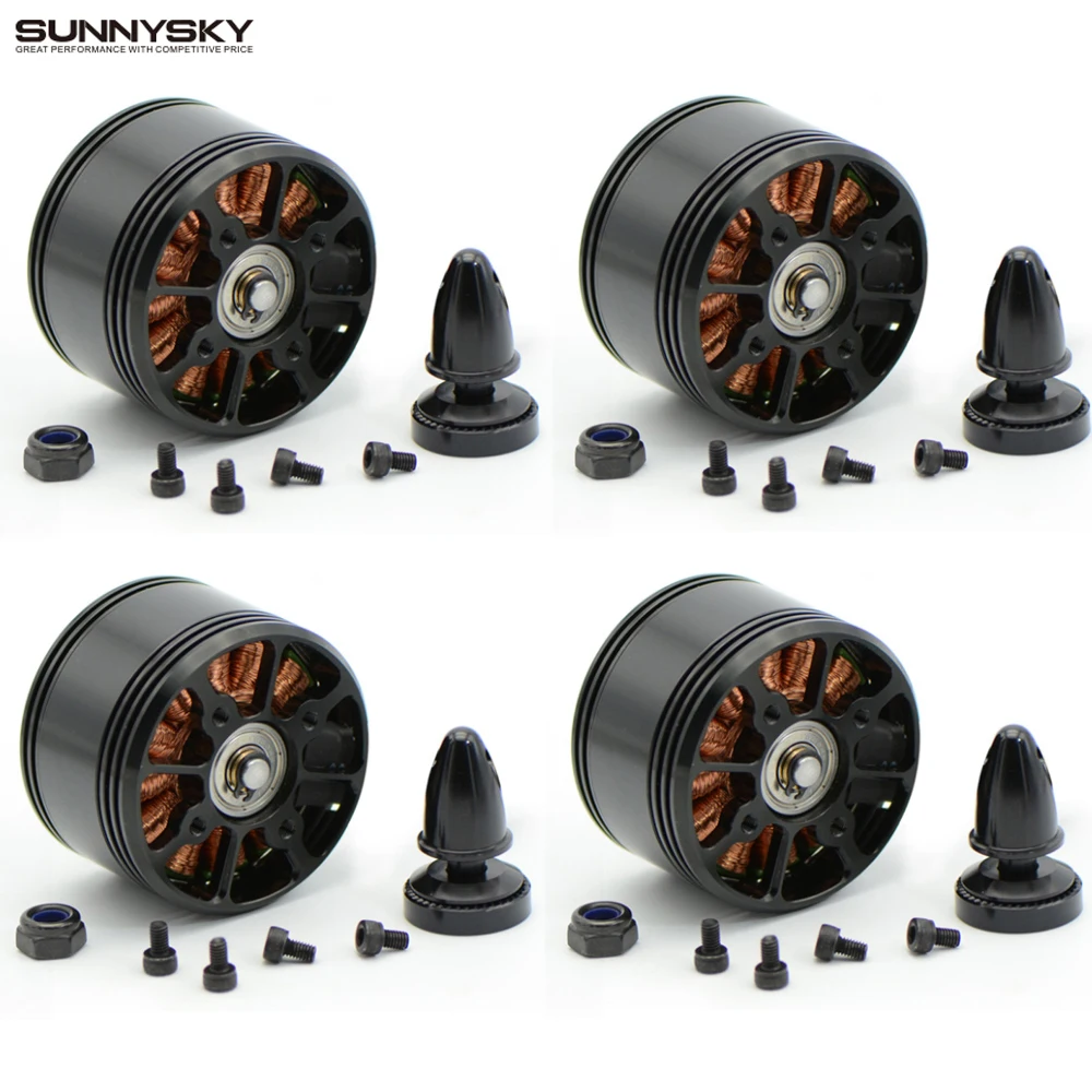 4pcs/lot SUNNYSKY X4112S 340KV 450KV Outrunner Brushless Motor for Multi-rotor Aircraft multi-axis disc motor