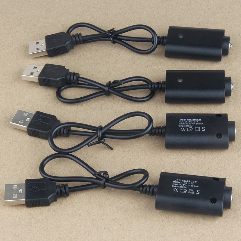 5Pcs EGoไร้สายUSB VAPER Vaporizerสายชาร์จสำหรับEVOD Twist Vision Spinner ECigs Hookahแบตเตอรี่