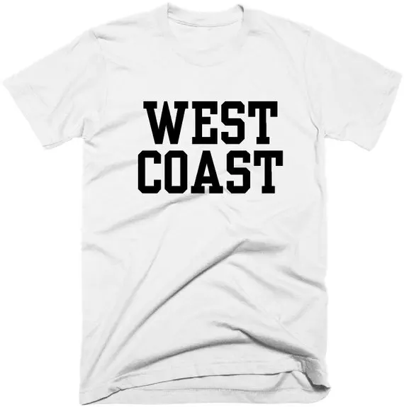 Skuggnas West Coast T Shirt Fashion cool tees cute Hipster tee shirt Tumblr aesthetic harajuku gothic Unisex Tops camiseta