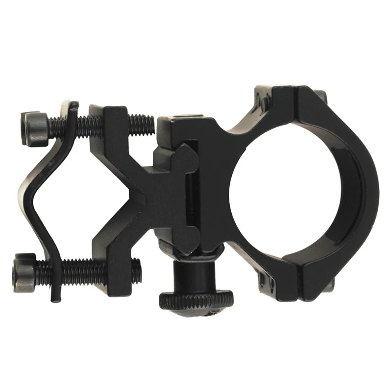 Adaptador de montaje Universal para visor láser, soporte de linterna para Rifle de caza, montaje de Clip, riel Picatinny para acampar