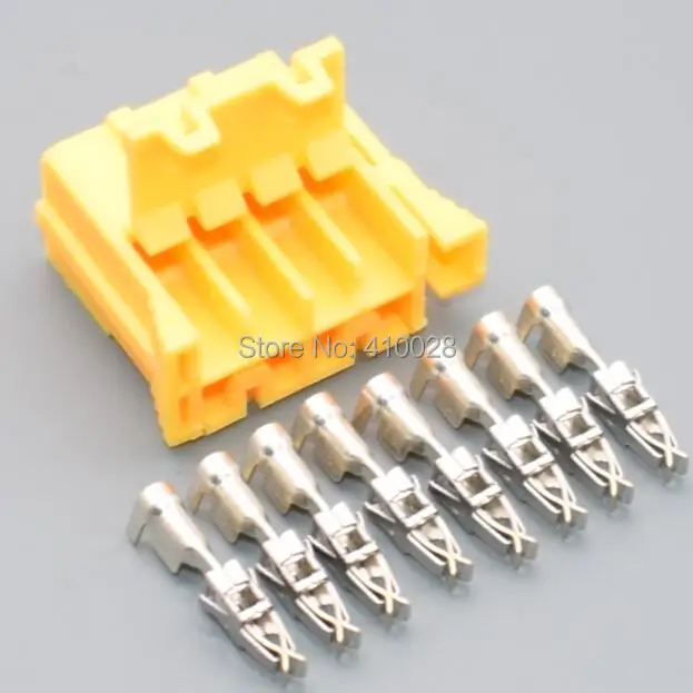 shhworldsea 5/30/100sets 8pin 3.5mm auto plastic electric wire terminal cable connector 927366-1