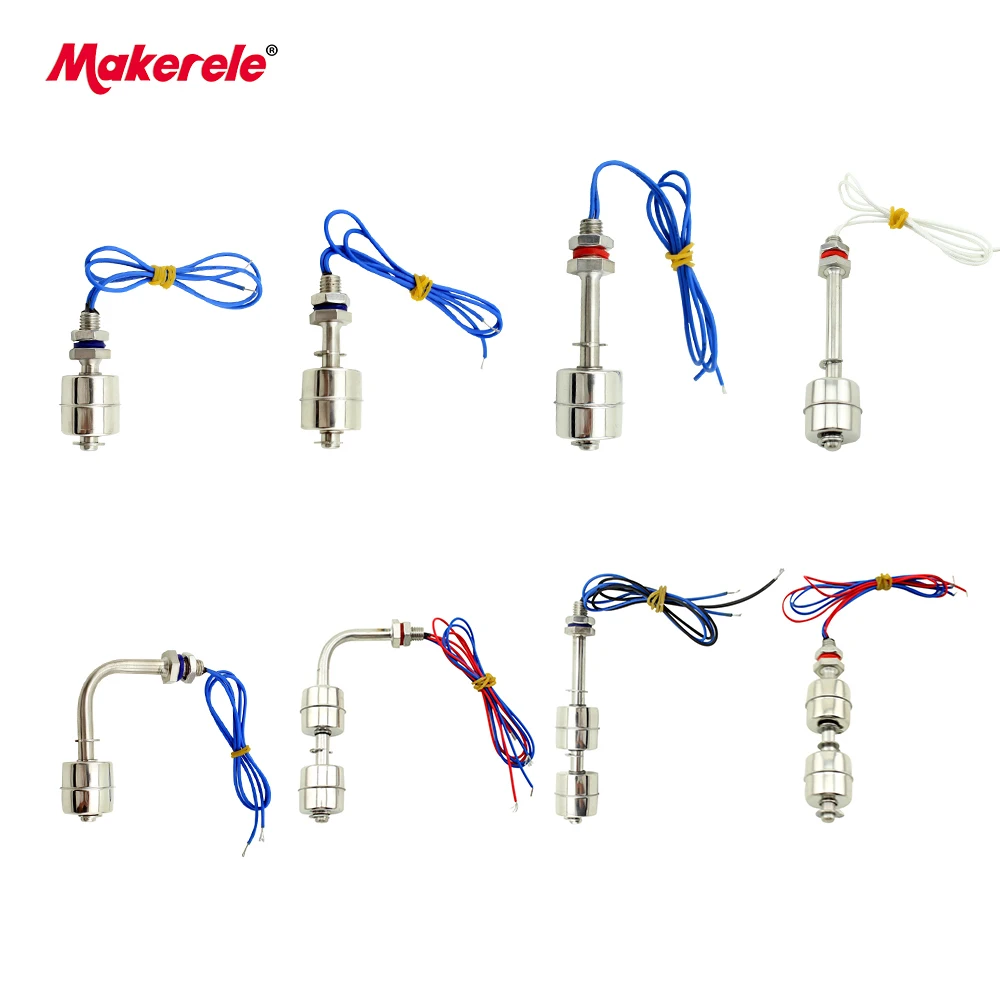 110V/220V Stainless Steel Float Switch Tank Liquid Water Level Sensor Internal Float Switch Series Drop Shipping