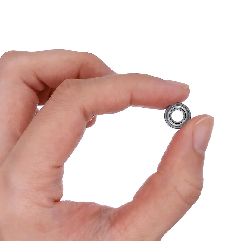 10pcs Miniature bearing 684ZZ 4*9*4 mm ball bearings motor quadcopter carbon steel for fidget spinner image 6
