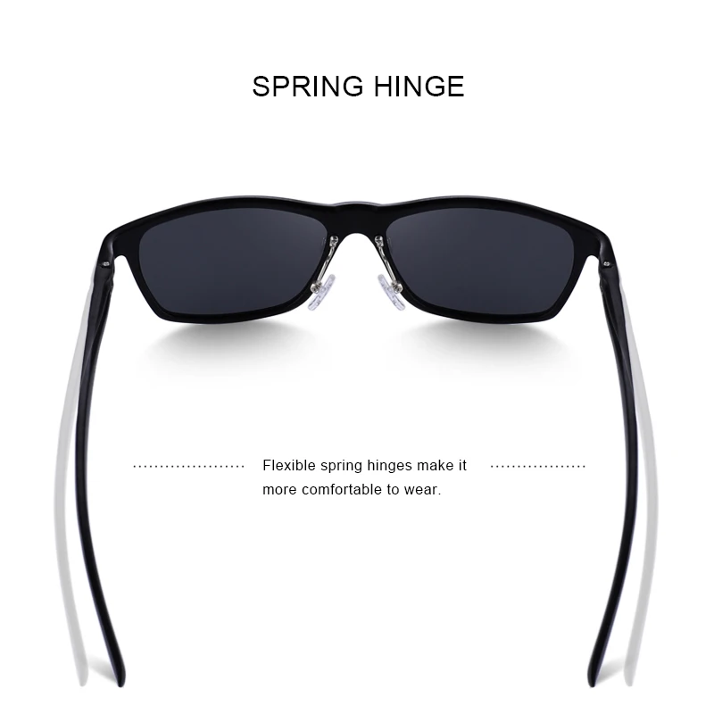 MERRYS DESIGN Classic Men Aluminum Alloy Sunglasses HD Polarized Driving UV400 Shades Protection S8360