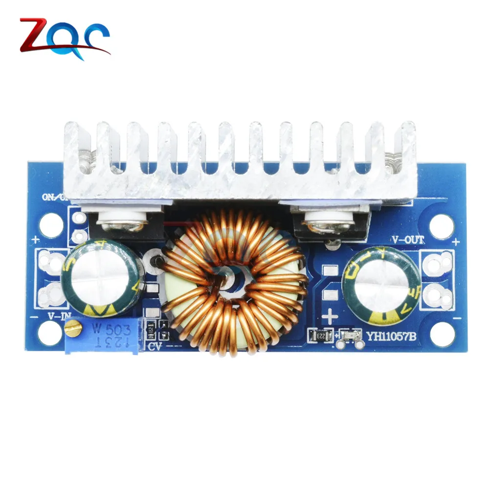 DC-DC Boost Converter Board 4.5V-32V to 5-42V 6A Step Up Adjustable Power Supply Module Non-isolated Short Circuit Protection