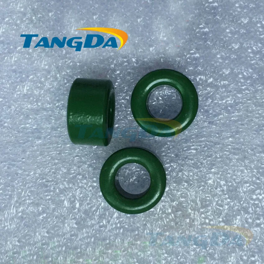 Tangda insulated green ferrite core bead 25*15*8 mm magnetic ring magnetic coil inductance interference anti-interference filter