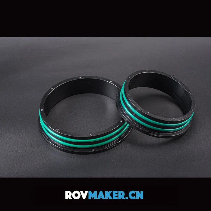 ROVWAKER Waterdichte Flens Voor ROV Unter Water Robot Aluminium Verzegelde Cabine Flens voor Remote Operated Voertuig