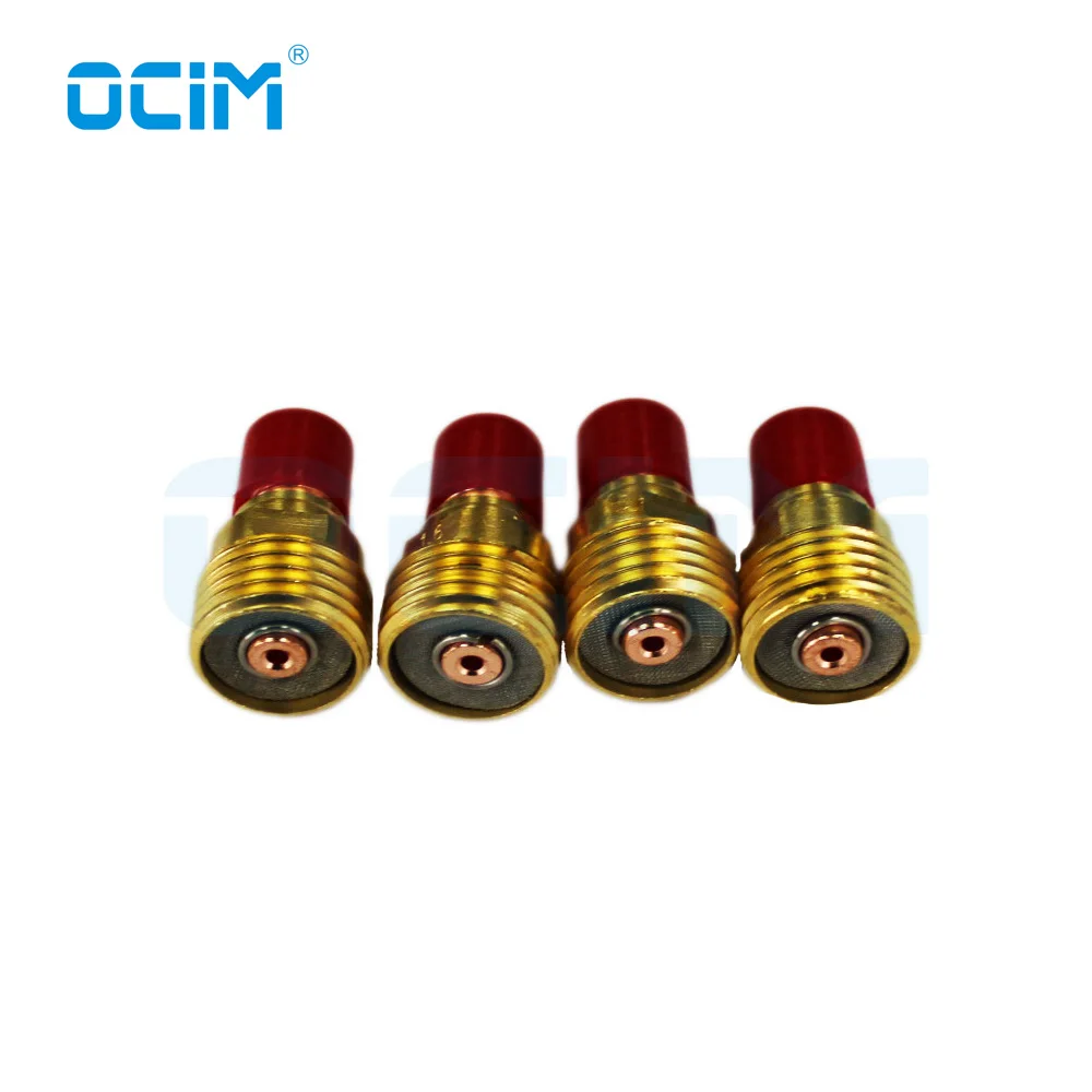 5PCS Small Gas Lens 1.0mm 1.6mm 2.4mm 3.2mm For TIG Welding Torch WP9/20/25