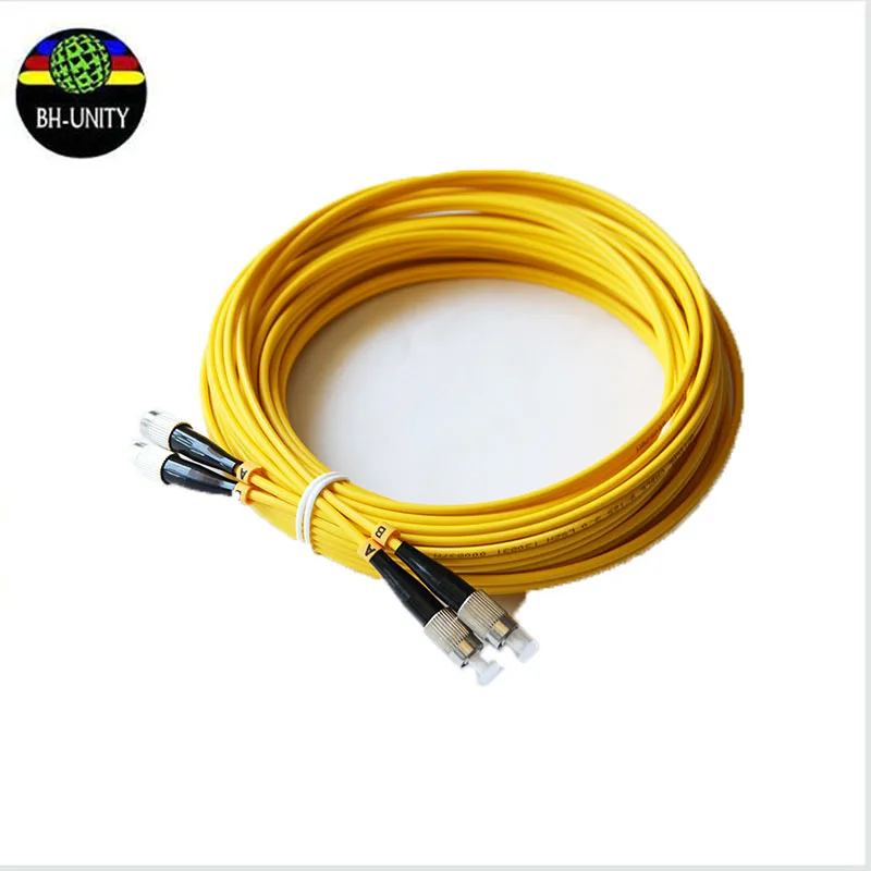 hot sale two head optical fiber cable for iconteck gongzheng large format printer for sale 6m for 3.2m inkjet printer