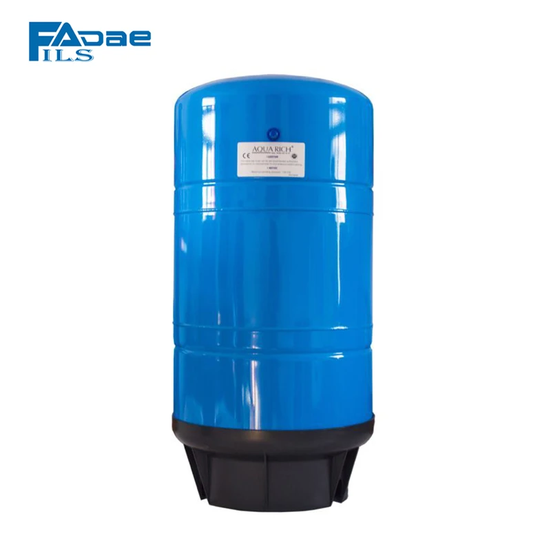 Reverse Osmosis System Vertical Pressure Tank with Composite Base, 20-Gallon Capacity, Blue Color