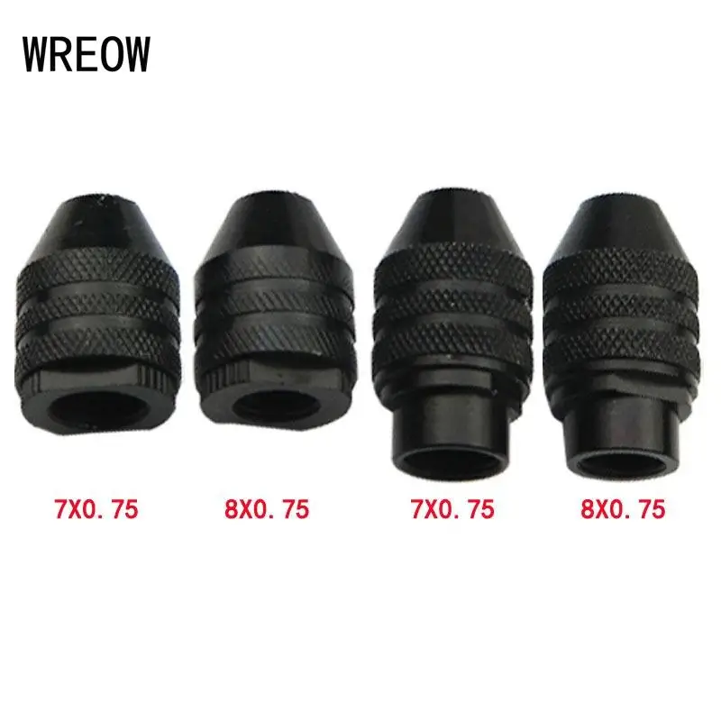 เครื่องเจาะขนาดเล็ก Chucks Keyless Mata Bor Chuck 0.3-0.32Mm Adapter Universal Multi Chuck เจาะ Chuck สำหรับก้านดัด