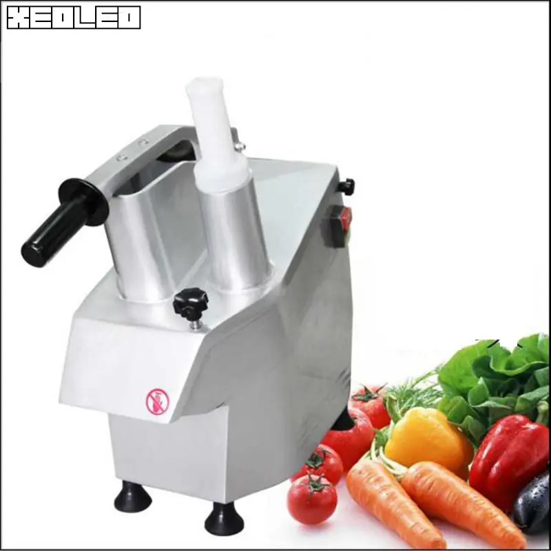 XEOLEO التجارية آلة المقامر آلة تقطيع البطاطس الكهربائية الجبن تقطيع 300 كجم/hالخضار المروحية متعددة الوظائف آلة الخضار