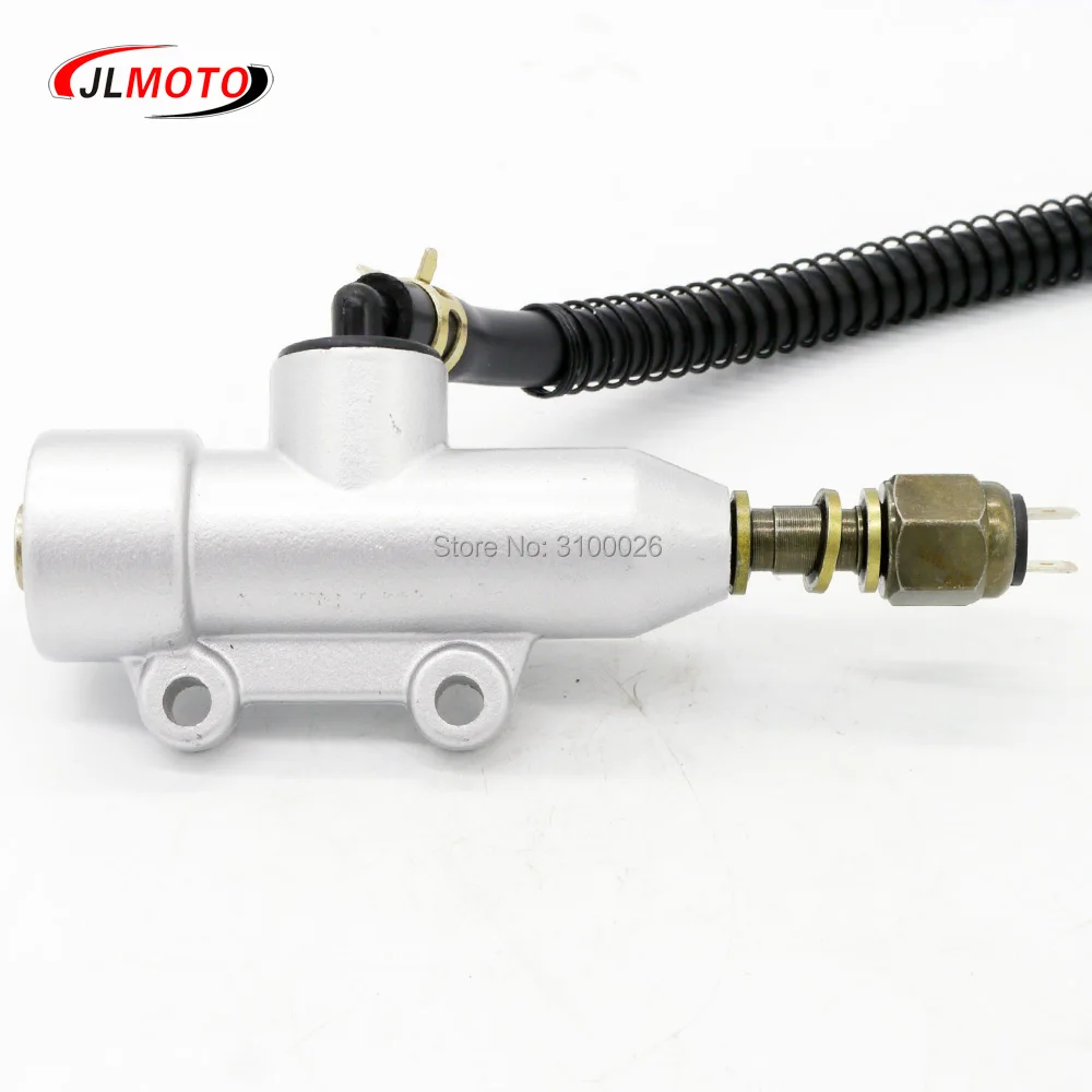 Foot Hydraulic Master Disc Brake Pump With Switch Suit Fit For Quad ATV Parts Jinling 250cc 300cc parts JLA-21B,JLA-931E JLA-923