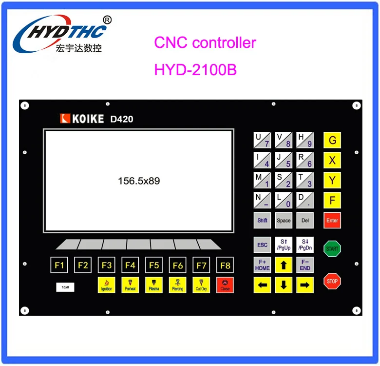 Koike CNC cutting controller system for plasma/flame cutting