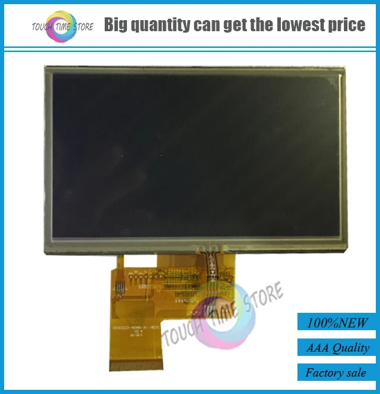 

Free shipping 5 inch LCD RS5040N-PV1-A KD50G23-40NB-A1 with touch screen for GPS Navigation 40pin LCD screen