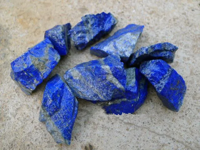 1lb Rough Lapis Lazuli Stones Crystals Rocks from Afghanistan Bulk Lot Large 1